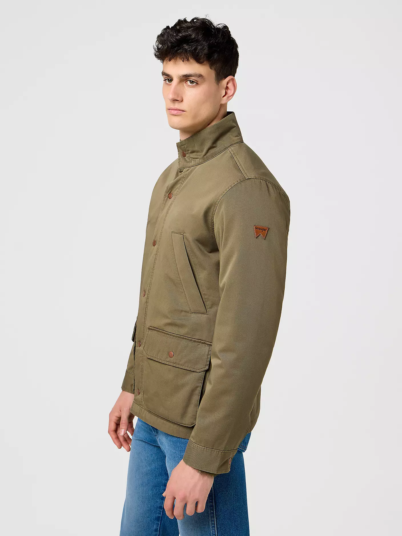 MĘSKA KURTKA WRANGLER FIELD JACKET IVY GREEN 112371453