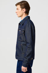 Męska Kurtka Wrangler Regular Jacket Rinsed Night 112362391