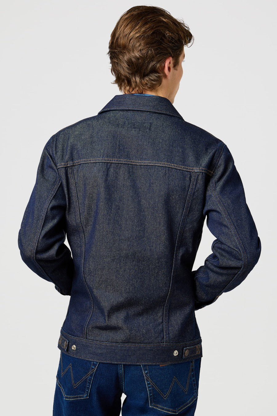 Męska Kurtka Wrangler Regular Jacket Rinsed Night 112362391