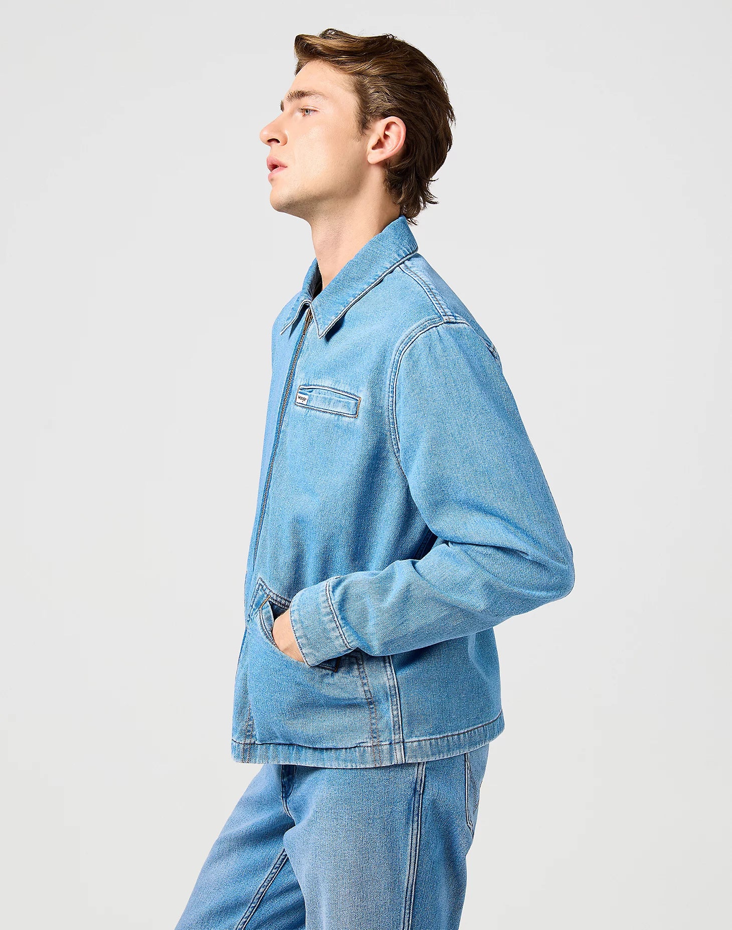 Meska Kurtka Wrangler Rodeo Utility Jacket Bohemian Blue 112362738