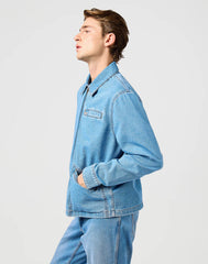 Meska Kurtka Wrangler Rodeo Utility Jacket Bohemian Blue 112362738