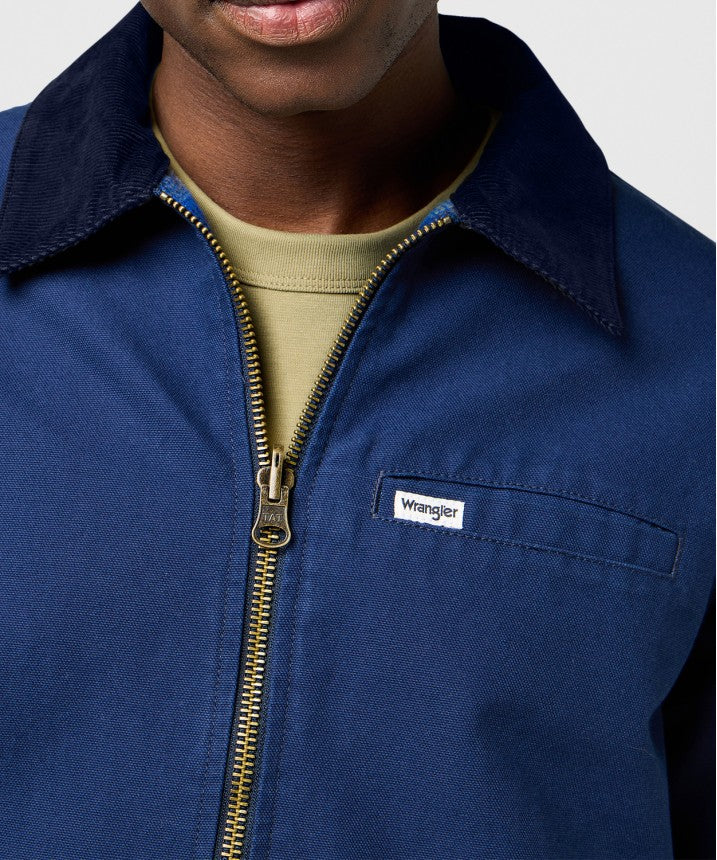 Męska Kurtka Wrangler Utility Jacket Navy 112371573