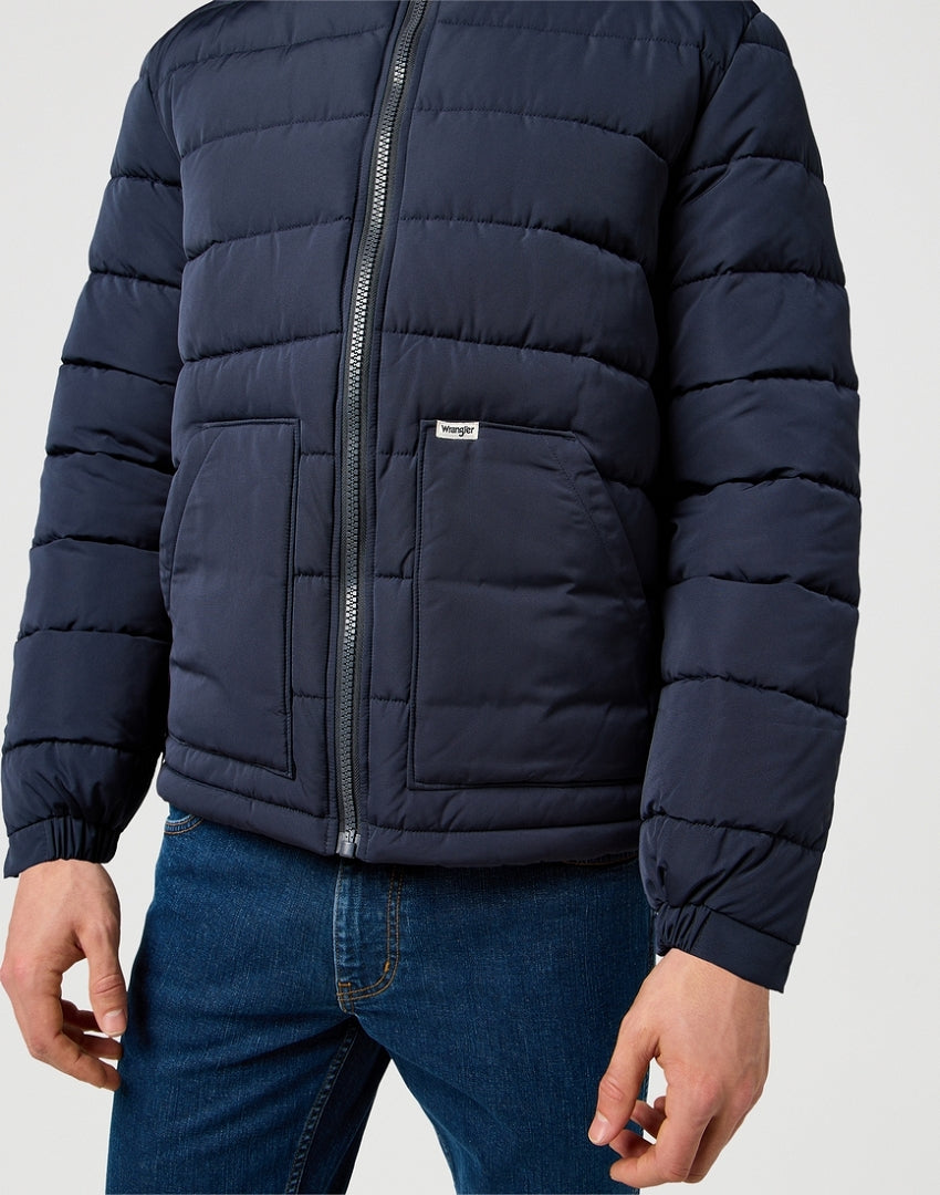 MESKA KURTKA WRANGLER WINTER JACKET DARK NAVY 112371359