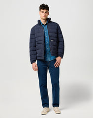 MESKA KURTKA WRANGLER WINTER JACKET DARK NAVY 112371359