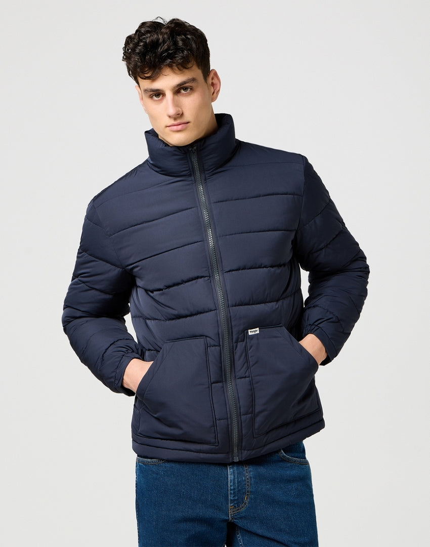 MESKA KURTKA WRANGLER WINTER JACKET DARK NAVY 112371359