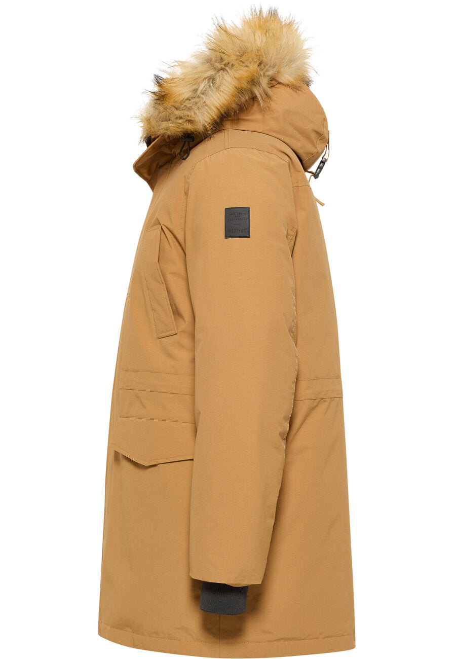 MĘSKA KURTKA ZIMOWA PARKA MUSTANG David Arctic Parka Dijon 1014182 3289