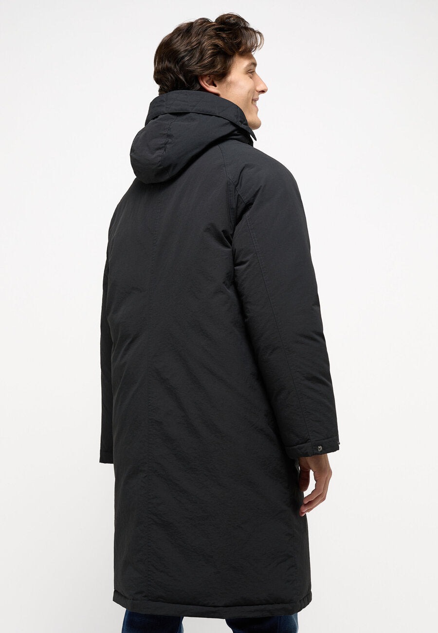 MĘSKA KURTKA ZIMOWA PARKA MUSTANG Long Parka Moonless Night 1014472 4137