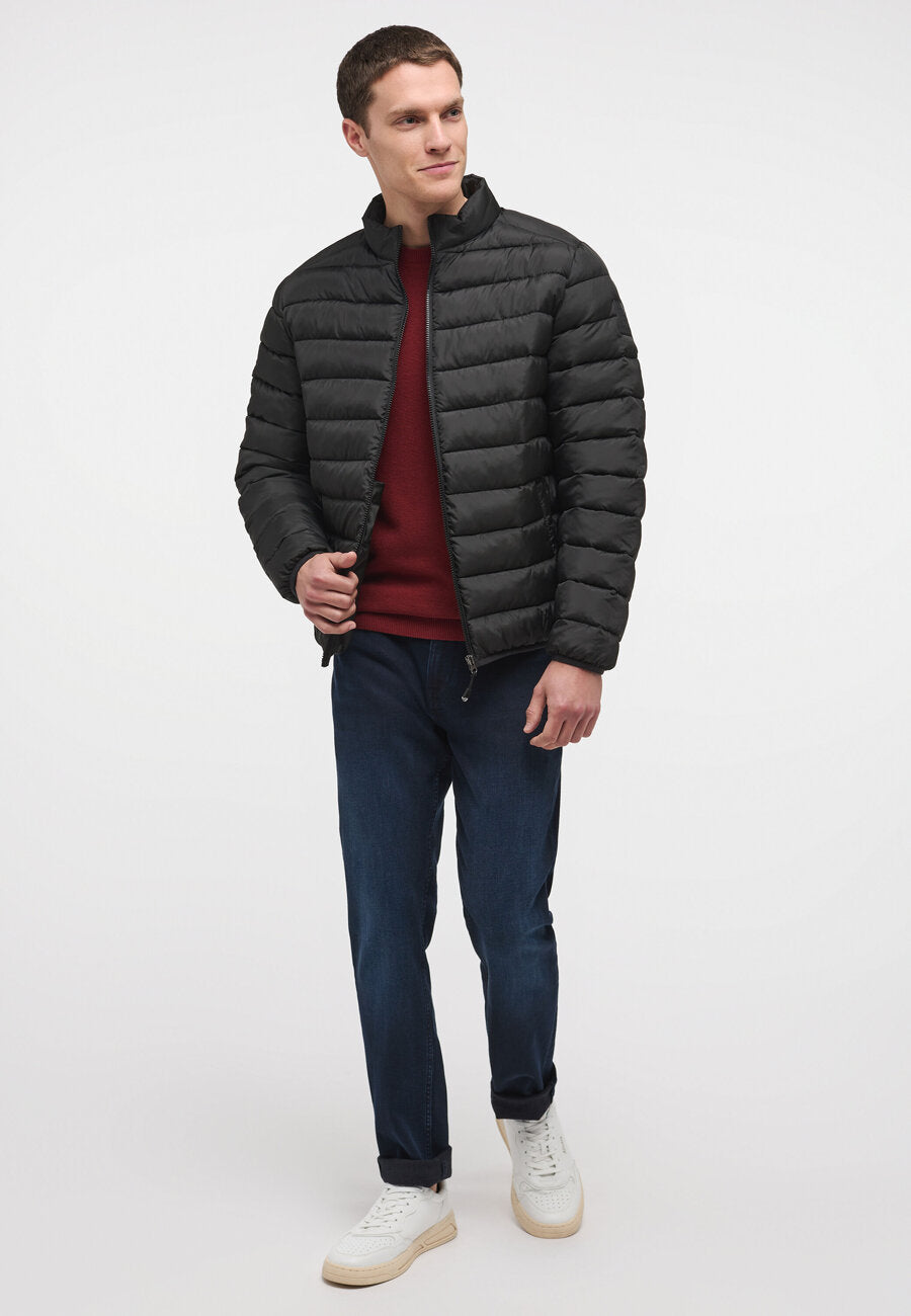 MĘSKA KURTKA ZIMOWA PIKOWNA MUSTANG Daniel Light Padded JK Black 1014172 4142