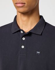 Męski Longsleeve Wrangler Ls Polo Black 112355057