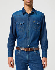 Męski Pasek Klamra Wrangler Easy Belt Embossed 112358333