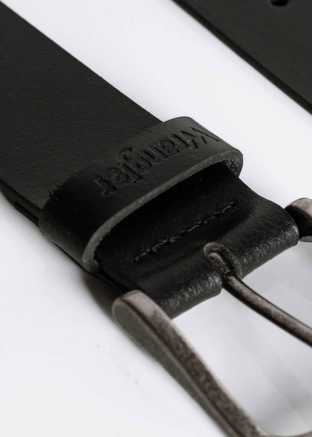 Męski Pasek Wrangler Belt Black 112352678