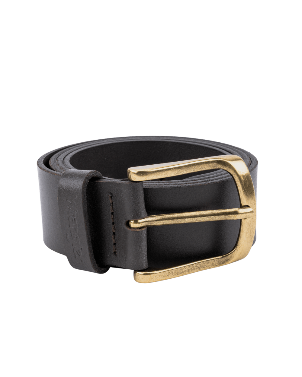 MĘSKI PASEK WRANGLER BELT BRĄZOWY 112352679