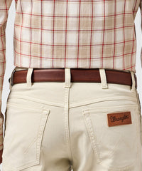 Pasek Męski Wrangler Bombato Belt Brown 112365271