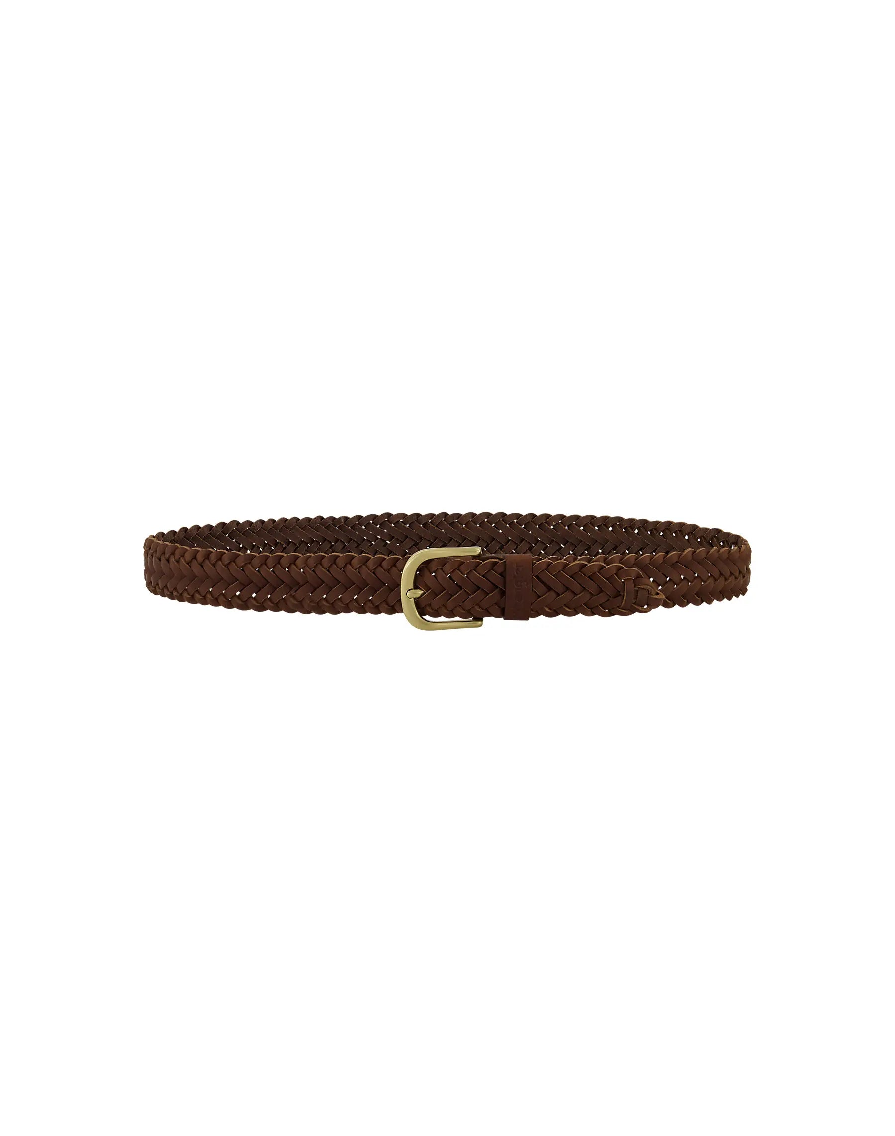 MESKI PASEK WRANGLER BRAIDED BELT BROWN 112378833