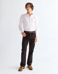 MESKI PASEK WRANGLER BRAIDED BELT BROWN 112378833