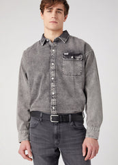 Męski Pasek Wrangler Slim Belt Black 112344035