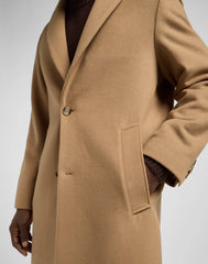 MĘSKI PŁASZCZ LEE LONG WOOL CAR COAT CAMEL 112371316