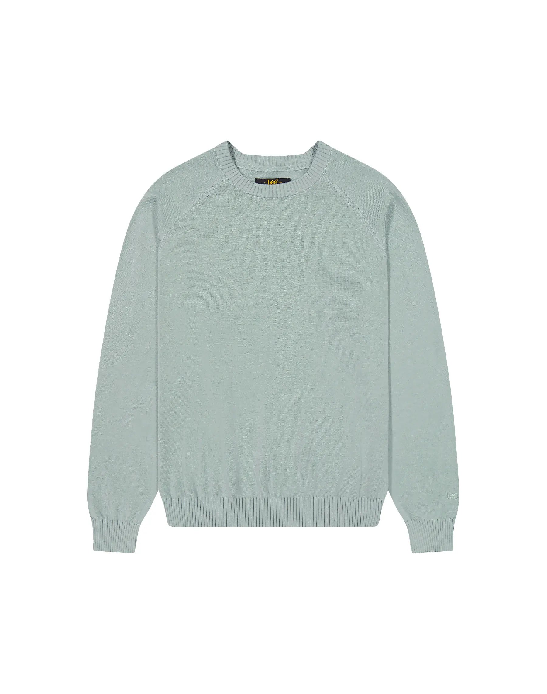 MESKI SWETER LEE CLEAN RAGLAN SWEATER DESERT SAGE 112376922