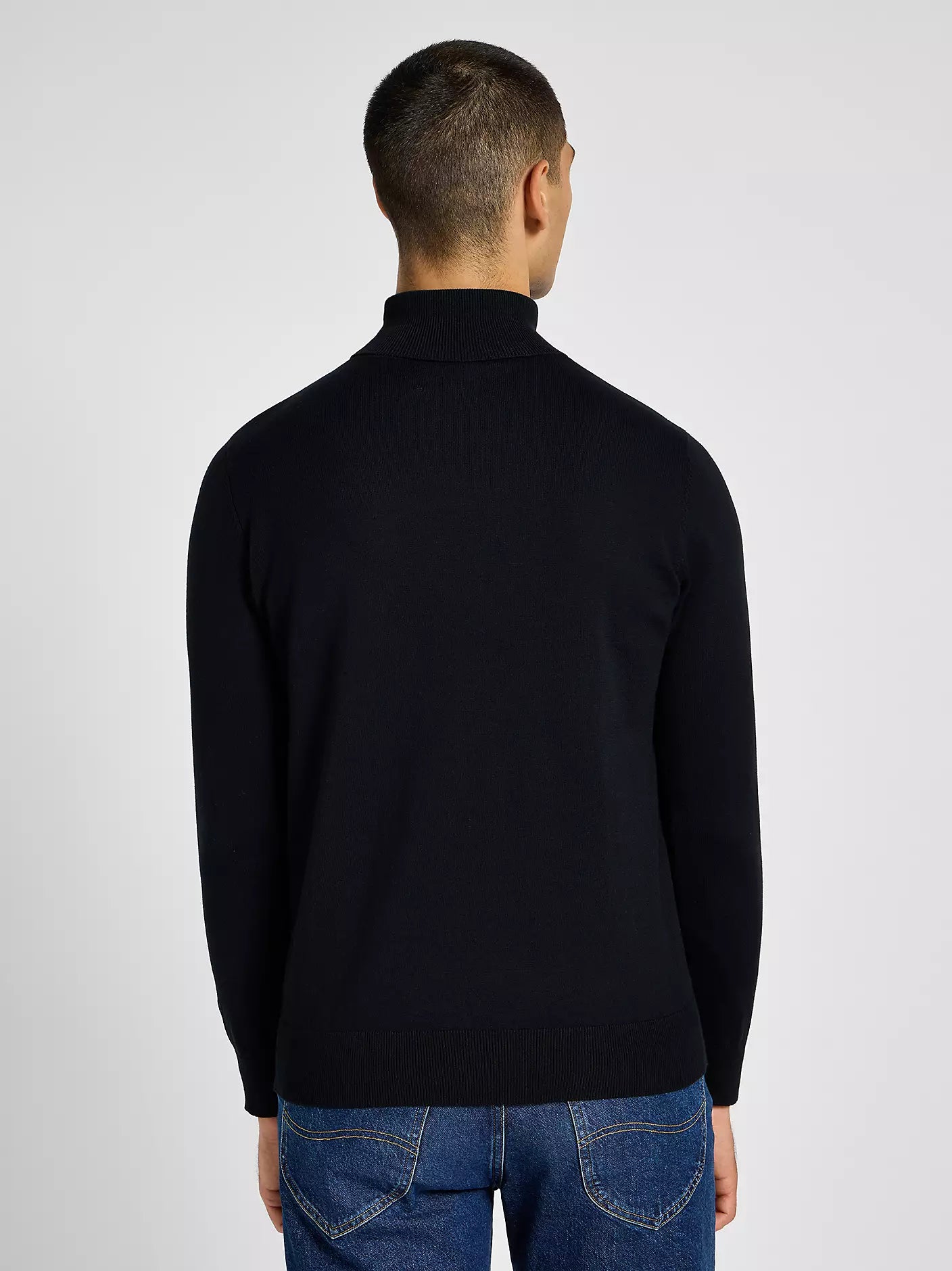 MESKI SWETER LEE TURTLE NECK BLACK 112357969