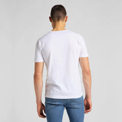 MĘSKI T-SHIRT LEE SS POSTER TEE WHITE L63EFE12 112114994