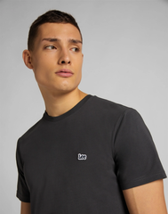 T-Shirt Męski Lee SS Small Logo Tee Washed Black L60UFQON 112113584