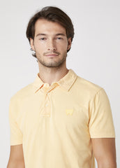 MĘSKI T-SHIRT WRANGLER SS GD POLO LOVELY MANGO W7ANDBA11 112131353