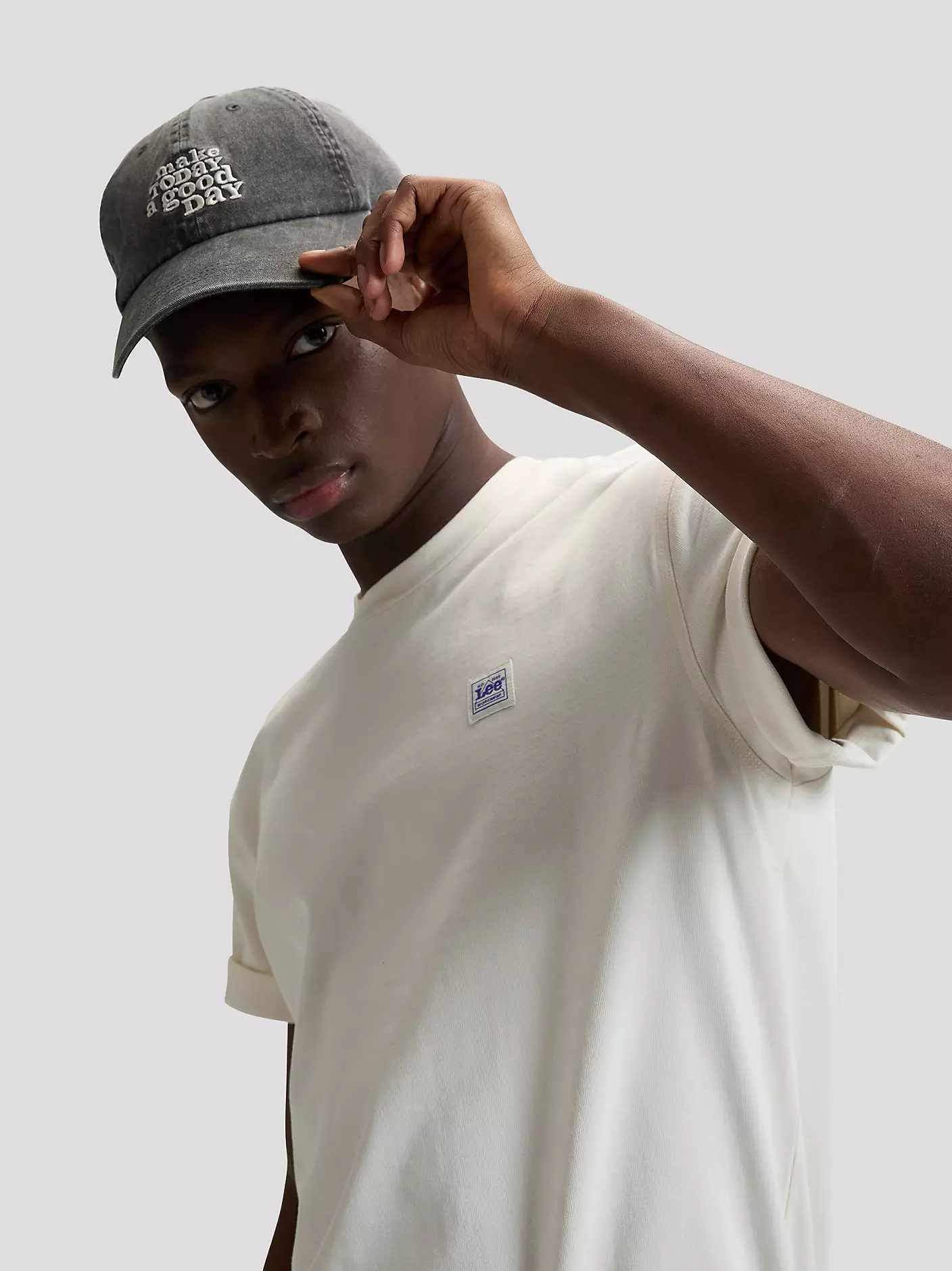 MĘSKIE CZAPKA LEE DAY CAP WASHED BLACK 112377727