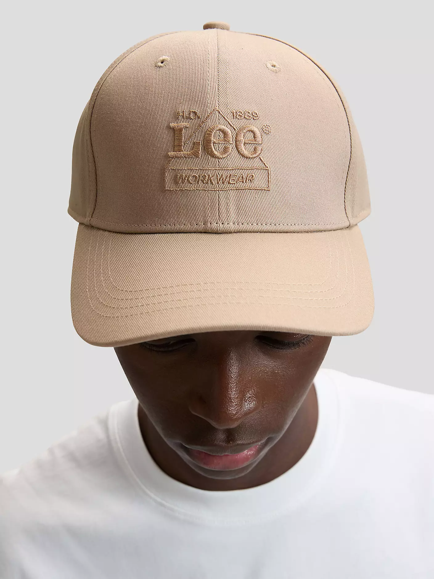 MĘSKIE CZAPKA LEE WW EMBROIDERY CAP PERFECT KHAKI 112377728