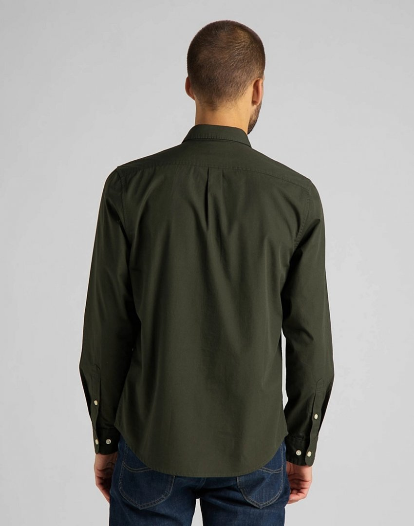 MĘSKIE KOSZULA LEE BUTTON DOWN SERPICO GREEN 112123177