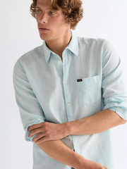 MĘSKIE KOSZULA WRANGLER 1 PKT SHIRT FORGET ME NOT 112378039