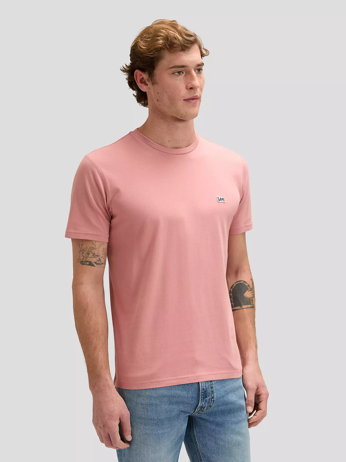 MĘSKIE KOSZULKA LEE SS PATCH LOGO TEE MALLORY 112376927
