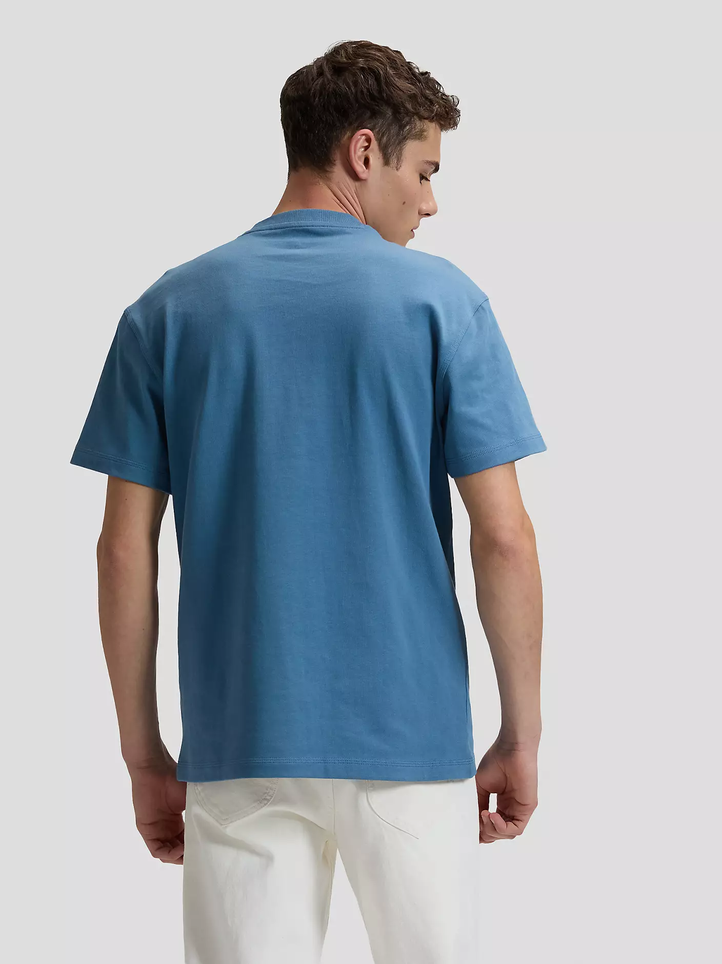 MĘSKIE KOSZULKA LEE WORKWEAR SOUL TEE WORK BLUE 112378775