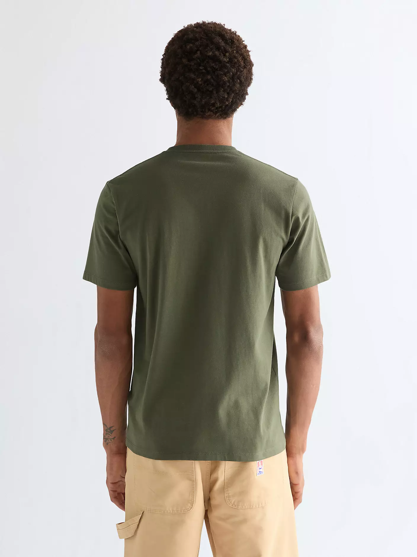 MĘSKIE KOSZULKA WRANGLER EMBROIDERY TEE DEEP DEPTHS 112377989