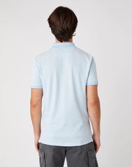MĘSKIE POLO WRANGLER SS REFINED POLO CERULEAN BLUE W7AFKHXVT 112131336