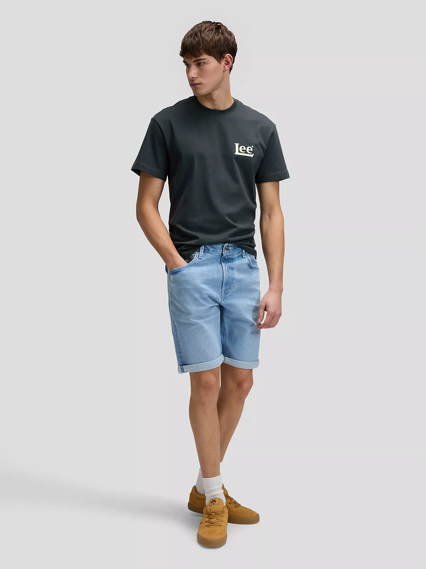 MĘSKIE SPODENKI JEANSOWE LEE 5 POCKET SHORT JESTER 112376918
