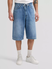 MĘSKIE SPODENKI JEANSOWE LEE JORT WITH DRAWSTRING MID STONE 112376309