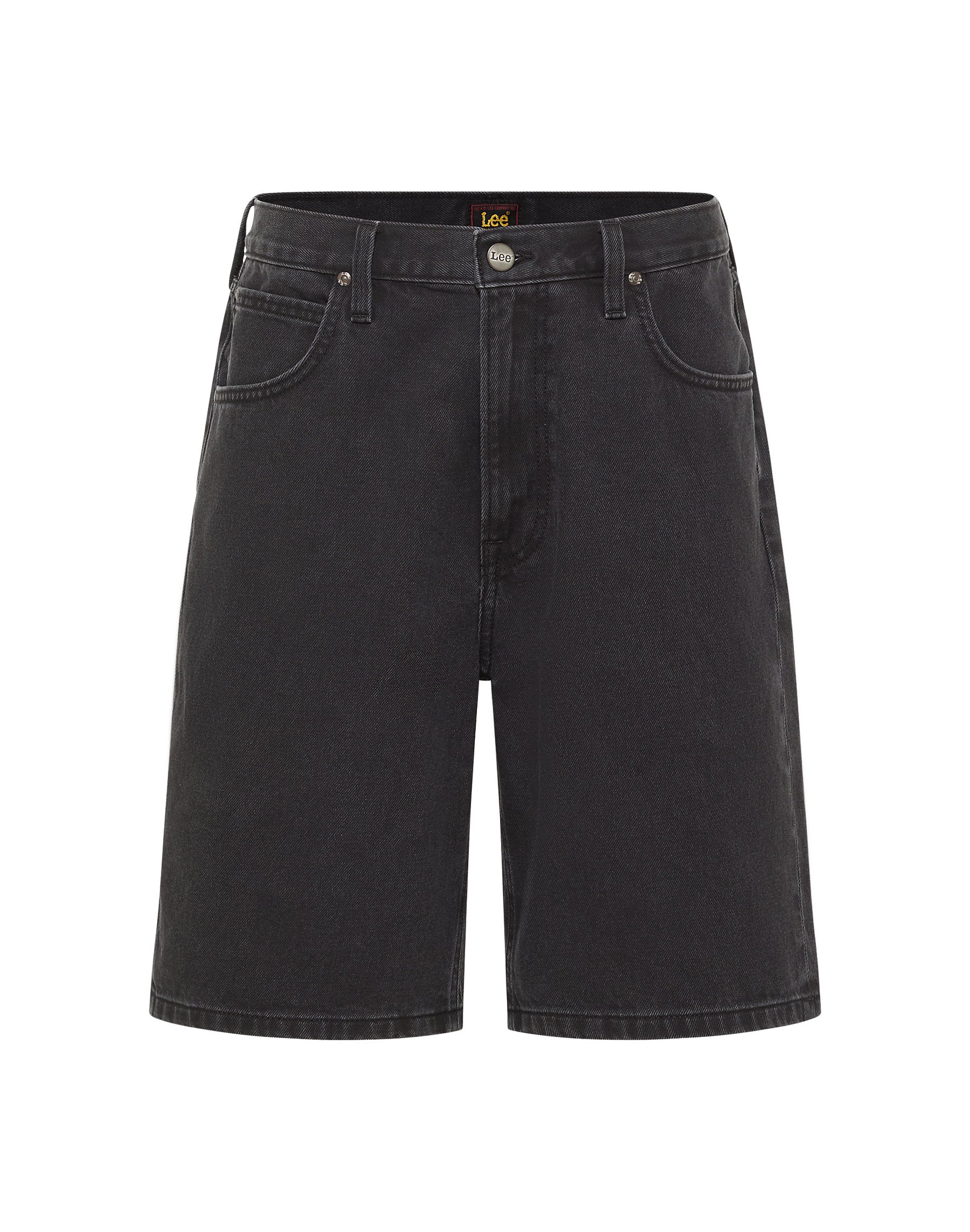 Męskie Spodenki Lee Asher Short Black Worn In 112365747