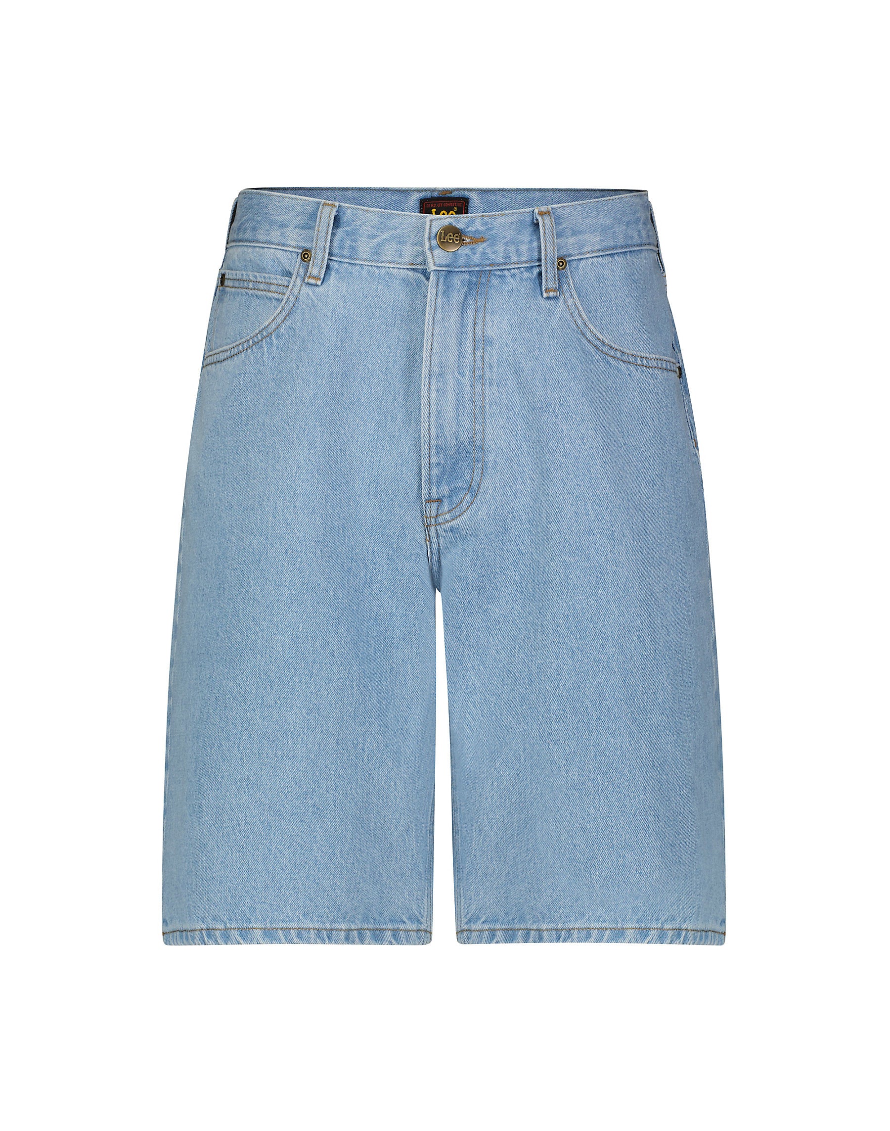 Męskie Spodenki Jeansowe Lee Asher Short Bleach Wash 112349332