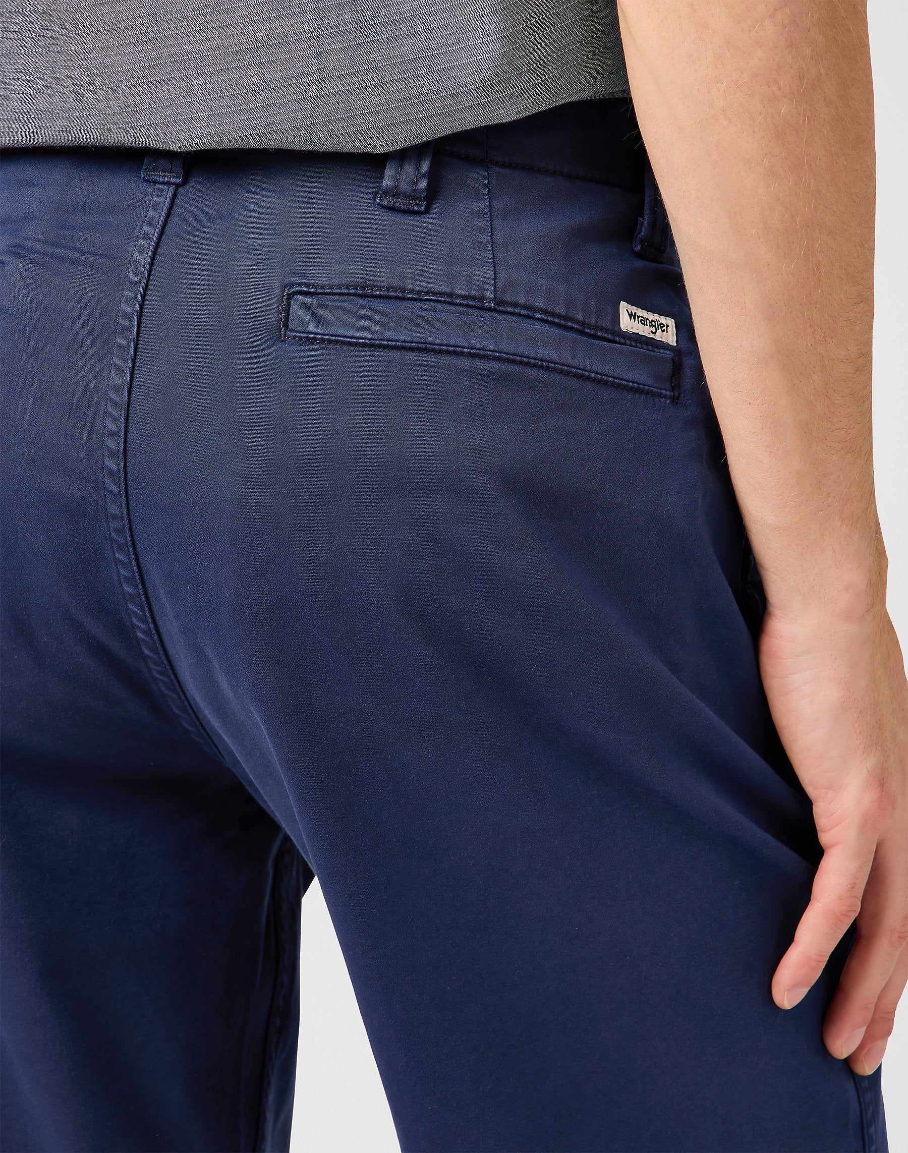 Męskie Spodenki Wrangler Chino Short Navy 112362348