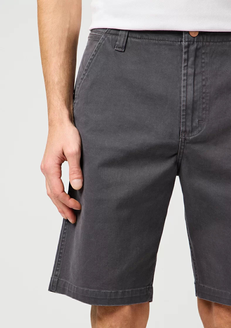 Męskie Spodenki Wrangler CJ Chino Shorts Faded Black 112362922
