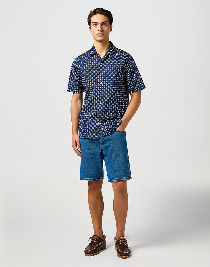 Męskie Spodenki Wrangler Frontier Short Dark Stone 112362493