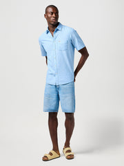 Męskie Spodenki Jeansowe Szorty Wrangler Frontier Short Frost 112362492