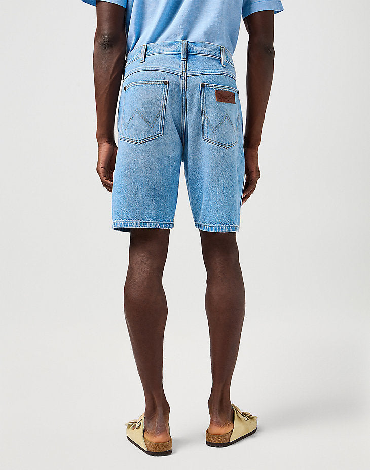Męskie Spodenki Jeansowe Szorty Wrangler Frontier Short Frost 112362492