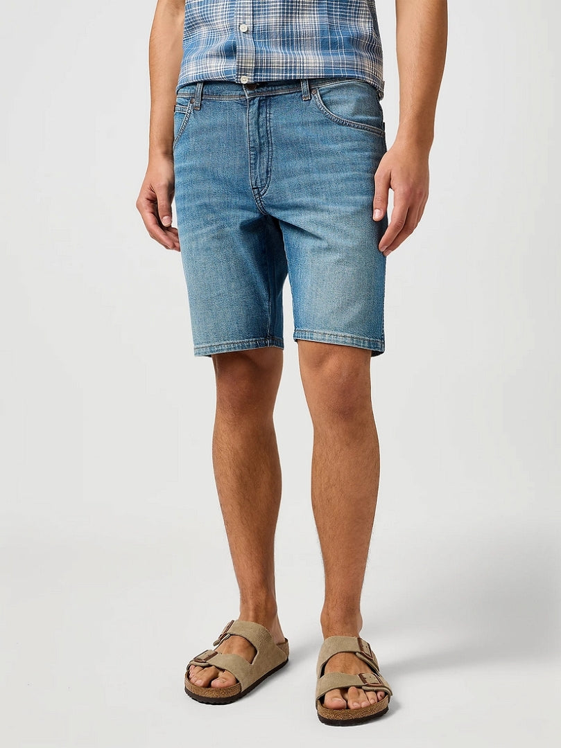 Szorty Jeansowe Męskie Wrangler Texas Shorts Ocean Surge 112362549