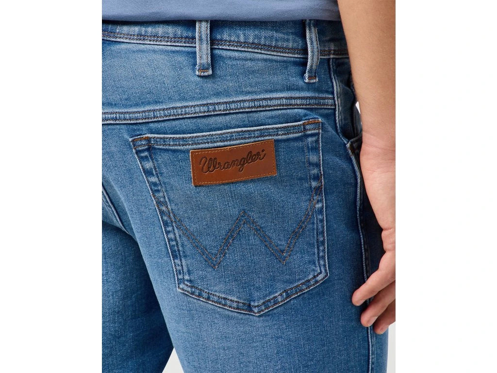 Szorty Męskie Wrangler Texas Shorts Sentinel Steel 112362507