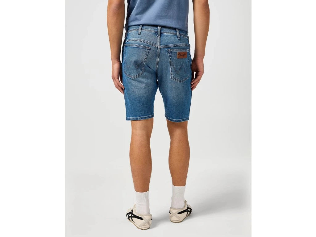 Szorty Męskie Wrangler Texas Shorts Sentinel Steel 112362507