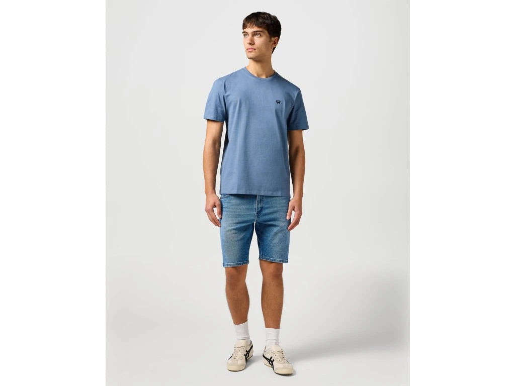 Szorty Męskie Wrangler Texas Shorts Sentinel Steel 112362507