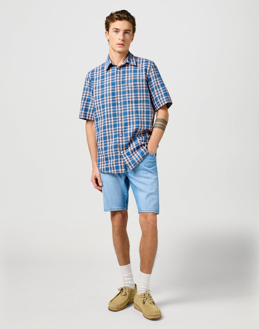 Szorty Męskie Wrangler Texas Shorts Slate Shade 112362508