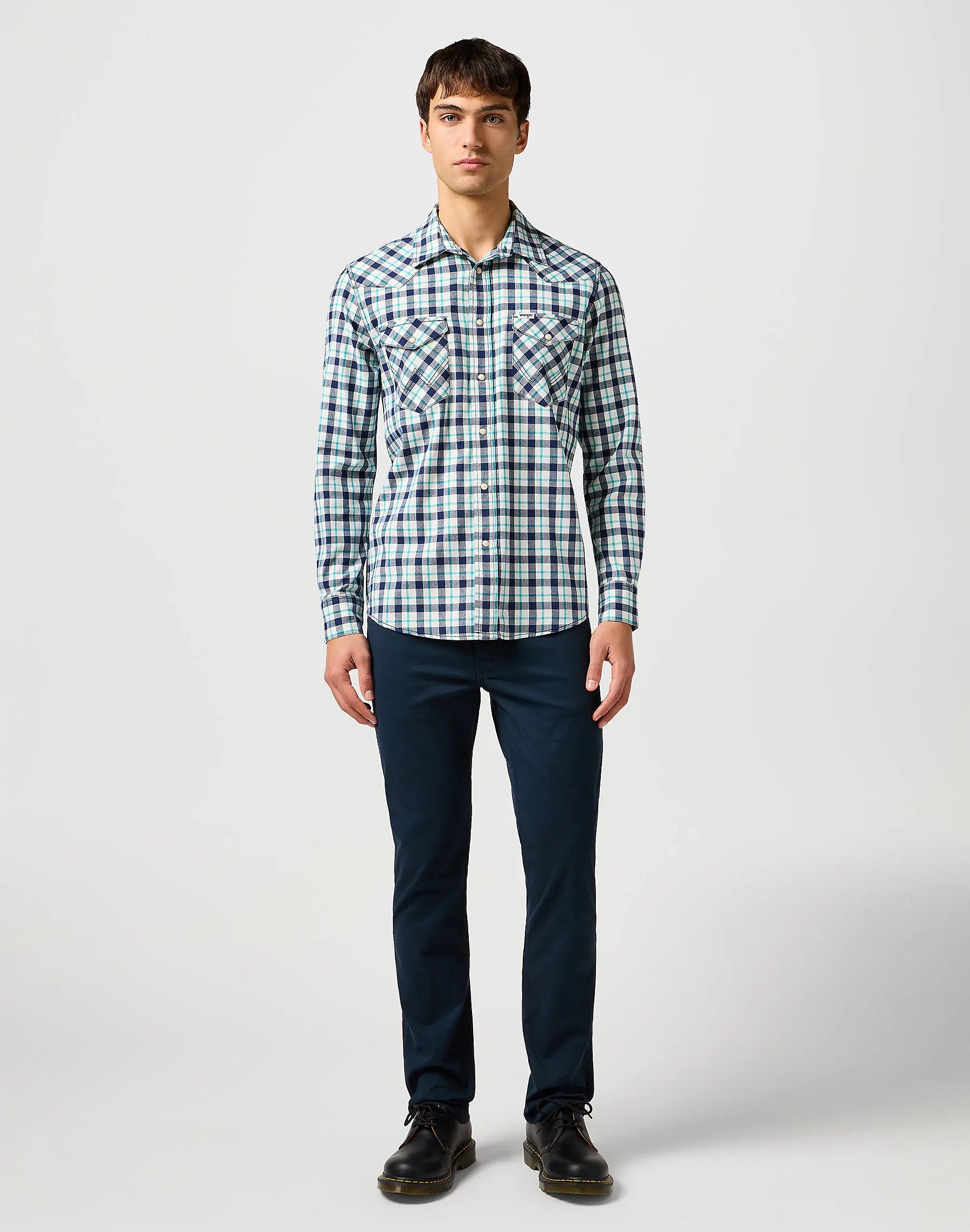 MESKIE SPODNIE GREENSBORO DARK NAVY 112364829