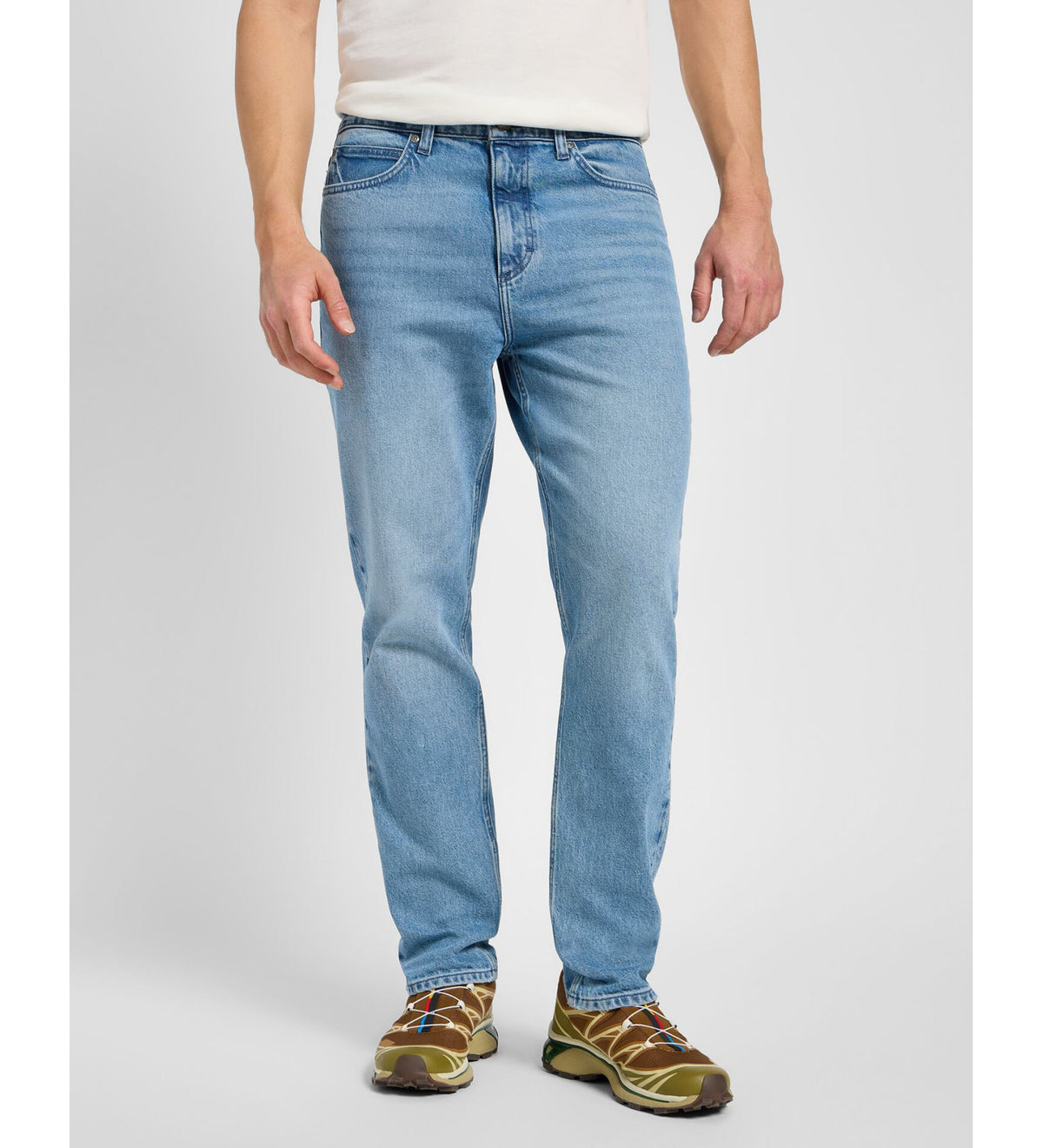 Męskie Spodnie Jeansowe Lee Austin Skyline 112355806 L733008611